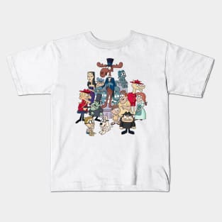 Character Cartoon Is Cute Kids T-Shirt